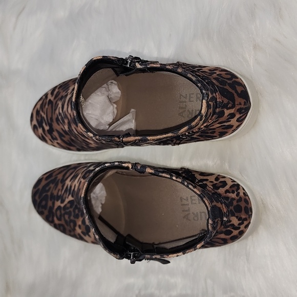 NATURALIZER Womens Brown Animal Print 0.5" Platform Padded Comfort Miranda Round - Picture 8 of 9